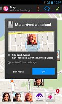Check-in Life360 (mobilní) Check-in