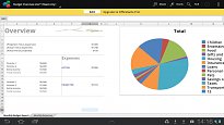 Tabulkový procesor OfficeSuite 7 (mobilní) Tabulkový procesor