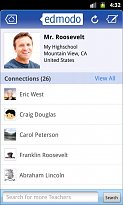 Profil Edmodo (mobilní) Profil