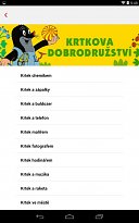 Krtkova dobrodružství Pohádky (mobilní) Krtkova dobrodružství