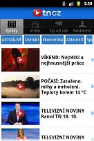 Vzhled aplikace Vzhled aplikace