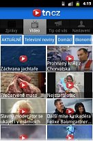 Přehled videí TN.cz (mobilní) Přehled videí