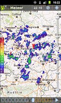 Česká republika Meteor (Počasí) » Meteoradar (mobilní) Česká republika