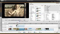 Střihové rozhraní Nero Video 2014 Střihové rozhraní