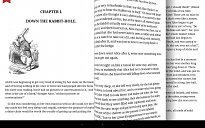 Příklad obracení stránek Google Play Books (mobilní) Příklad obracení stránek