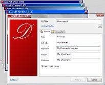 Podpora všech verzí MS Windows Doro PDF Writer Podpora všech verzí MS Windows