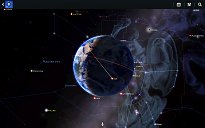 Zobrazení družic Star Chart (mobilní) Zobrazení družic