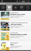 Seznam nových titulů Audioteka (mobilní) Seznam nových titulů