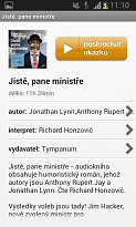 Profil knihy Audioteka (mobilní) Profil knihy