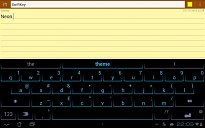 Neonové prostředí Microsoft SwiftKey Keyboard (mobilní) Neonové prostředí