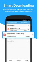 Chytré stahování UC Browser (mobilní) Chytré stahování