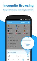 Privátní prohlížení UC Browser (mobilní) Privátní prohlížení