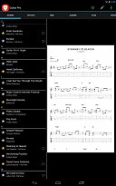 Seznam skladeb Guitar Pro (mobilní) Seznam skladeb