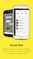 Skupinový chat KakaoTalk (mobilní) Skupinový chat