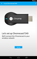 Nastavení zařízení Chromecast (mobilní) Nastavení zařízení