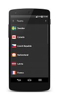 Národní týmy MS v ledním hokeji 2015 (mobilní) Národní týmy