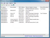 Větší síť Wireless Network Watcher Větší síť
