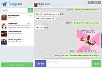 Příloha Telegram Desktop Příloha