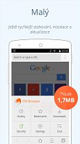 Malá velikost CM Browser (mobilní) Malá velikost