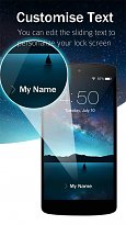 Volitelný text Secure Screen Locker (mobilní) Volitelný text