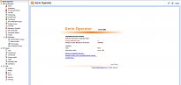 Prostředí programu Kerio Operator Prostředí programu