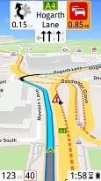 Jasné navigování ROUTE 66 Navigate (mobilní) Jasné navigování