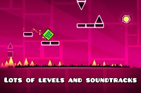 Spousta úrovní Geometry Dash (mobilní) Spousta úrovní