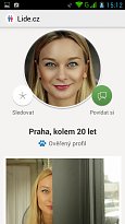 Ověřený profil Lide.cz (mobilní) Ověřený profil