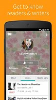 Čtenáři a autoři Wattpad (mobilní) Čtenáři a autoři