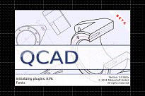 Spuštění programu QCAD Spuštění programu