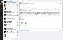Přehledný design MailBird Přehledný design