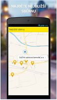 Nejbližší sběrna Sazka (mobilní) Nejbližší sběrna
