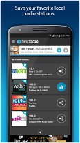 Místní stanice NextRadio (mobilní) Místní stanice