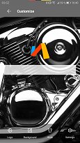 Nastavené pozadí Via Browser (mobilní) Nastavené pozadí