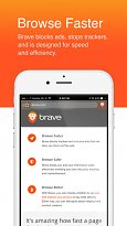 Rychlé prohlížení Brave Browser (mobilní) Rychlé prohlížení