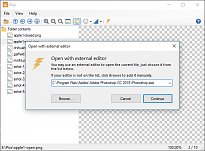 Externí editor Externí editor