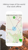 Offline mapy Windy Maps (mobilní) Offline mapy
