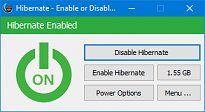 Hibernate – Enable or Disable