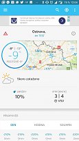 Ostrava Weather Underground (mobilní) Ostrava