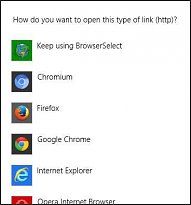 Browser Select