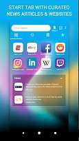 Kurátorský obsah Ghostery Privacy Browser (mobilní) Kurátorský obsah