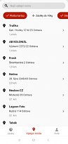 Seznam výdejních míst Zásilkovna (mobilní) Seznam výdejních míst