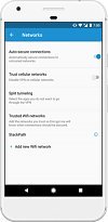 Nastavení sítě Encrypt.me (mobilní) Nastavení sítě
