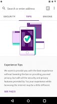 Tipy Tor Browser (mobilní) Tipy