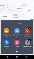 Blízké zájmové body HERE WeGo (mobilní) Blízké zájmové body