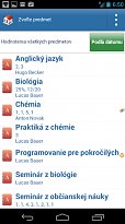 Známky EduPage (mobilní) Známky