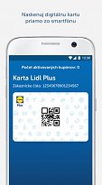 Digitální karta Lidl Plus (mobilní) Digitální karta