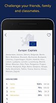 Nejvyšší skóre Seterra Geography (mobilní) Nejvyšší skóre