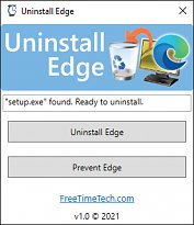 Uninstall Edge
